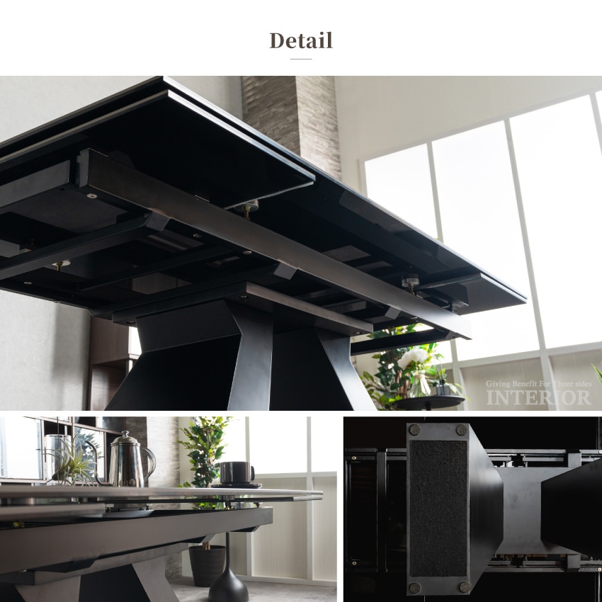 伸長式 ダイニングテーブル 伸長式テーブル 伸縮 4人掛け 6人掛け 伸縮式 テーブルのみ 伸縮ダイ | 7