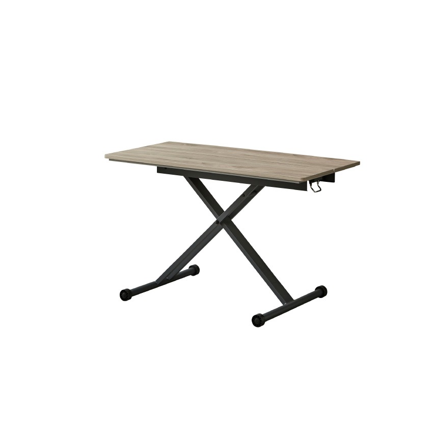 テーブル 昇降式 昇降式テーブル ダイニングテーブル 120×60cm オーク ウォルナット 昇降テ | 17