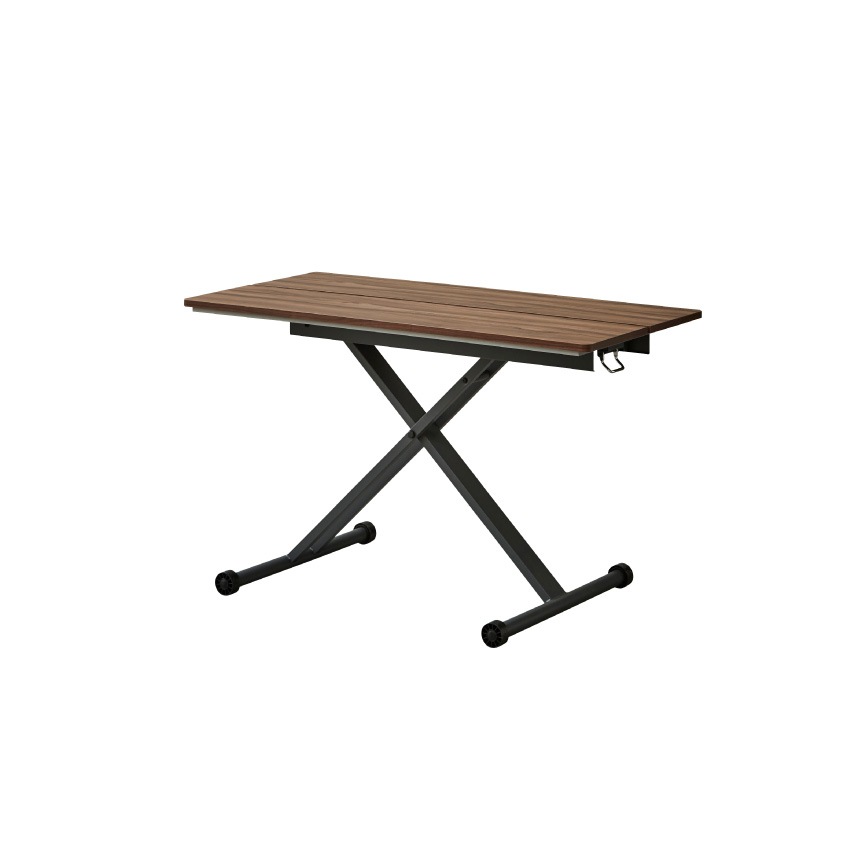 テーブル 昇降式 昇降式テーブル ダイニングテーブル 120×60cm オーク ウォルナット 昇降テ | 18