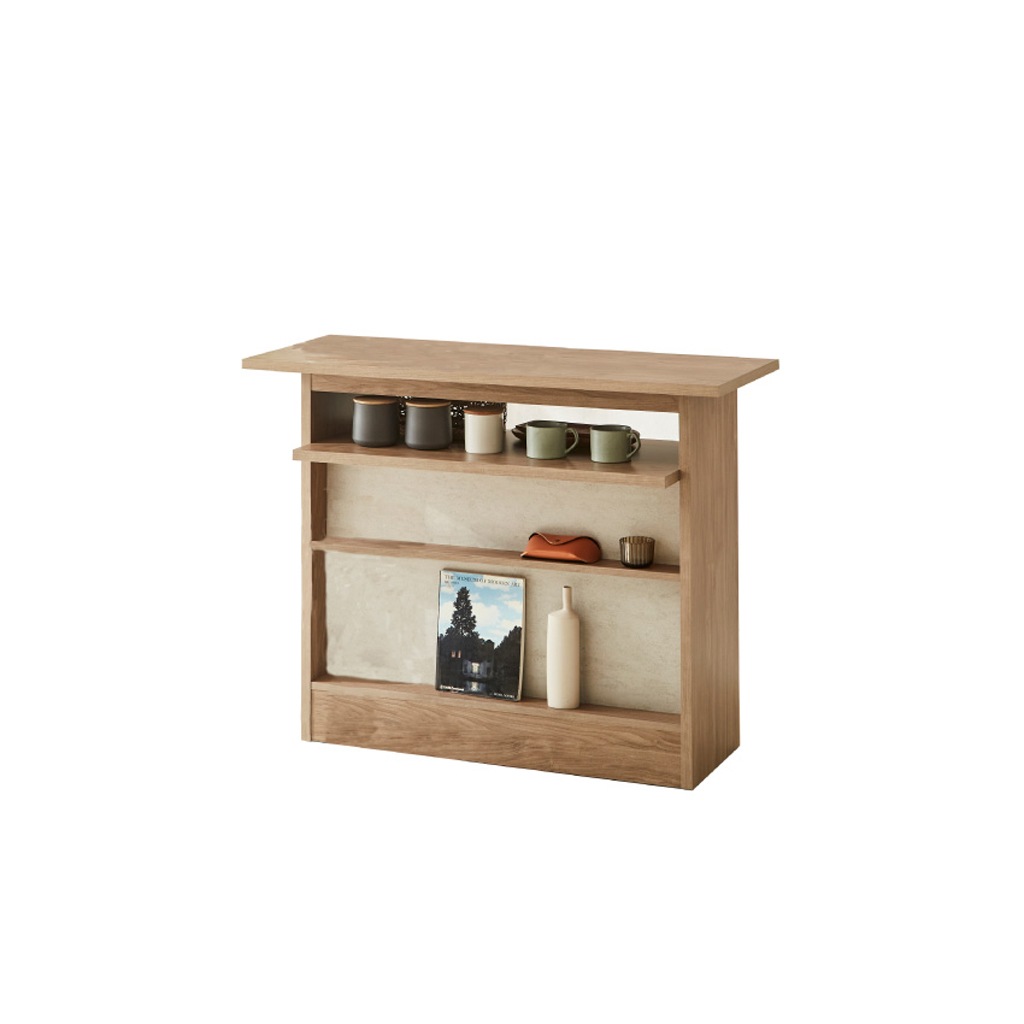 バーカウンター キッチンカウンター おしゃれ 単品 2点セット 幅120cm 幅115cm 奥行き4 | 14