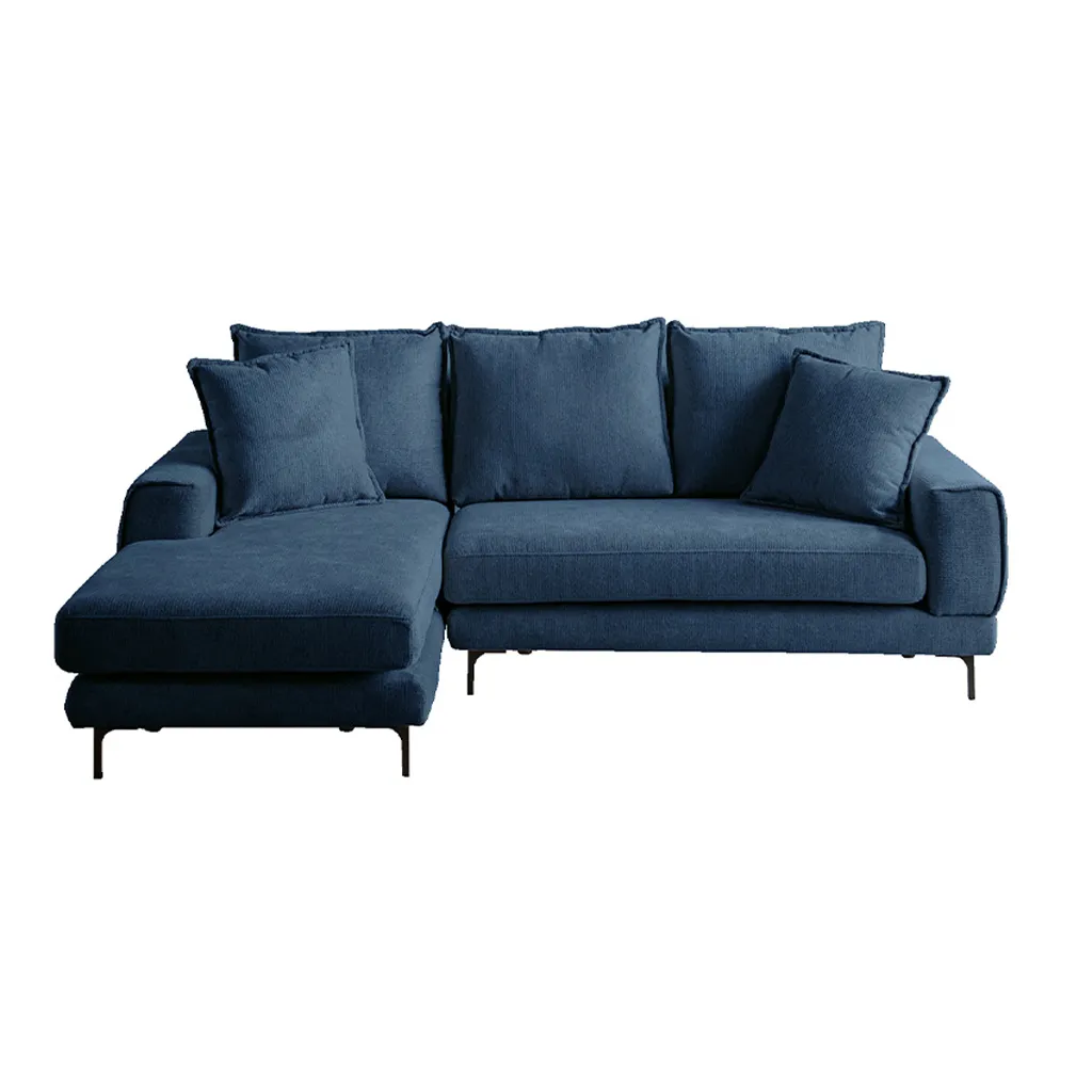 カウチソファー L字 コーナー 幅210cm 3人掛け 北欧 おすすめ ファブリック 撥水 おしゃれ | 23