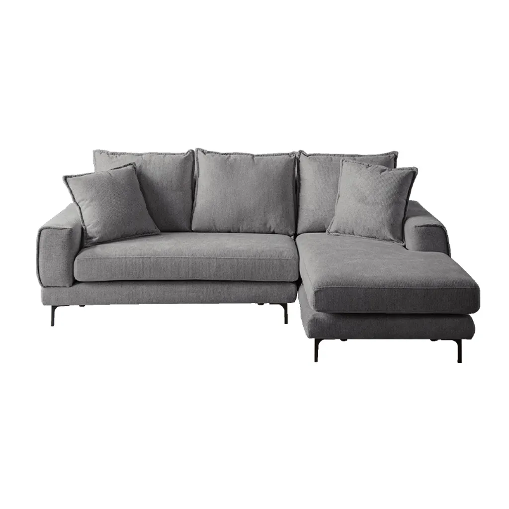 カウチソファー L字 コーナー 幅210cm 3人掛け 北欧 おすすめ ファブリック 撥水 おしゃれ | 25