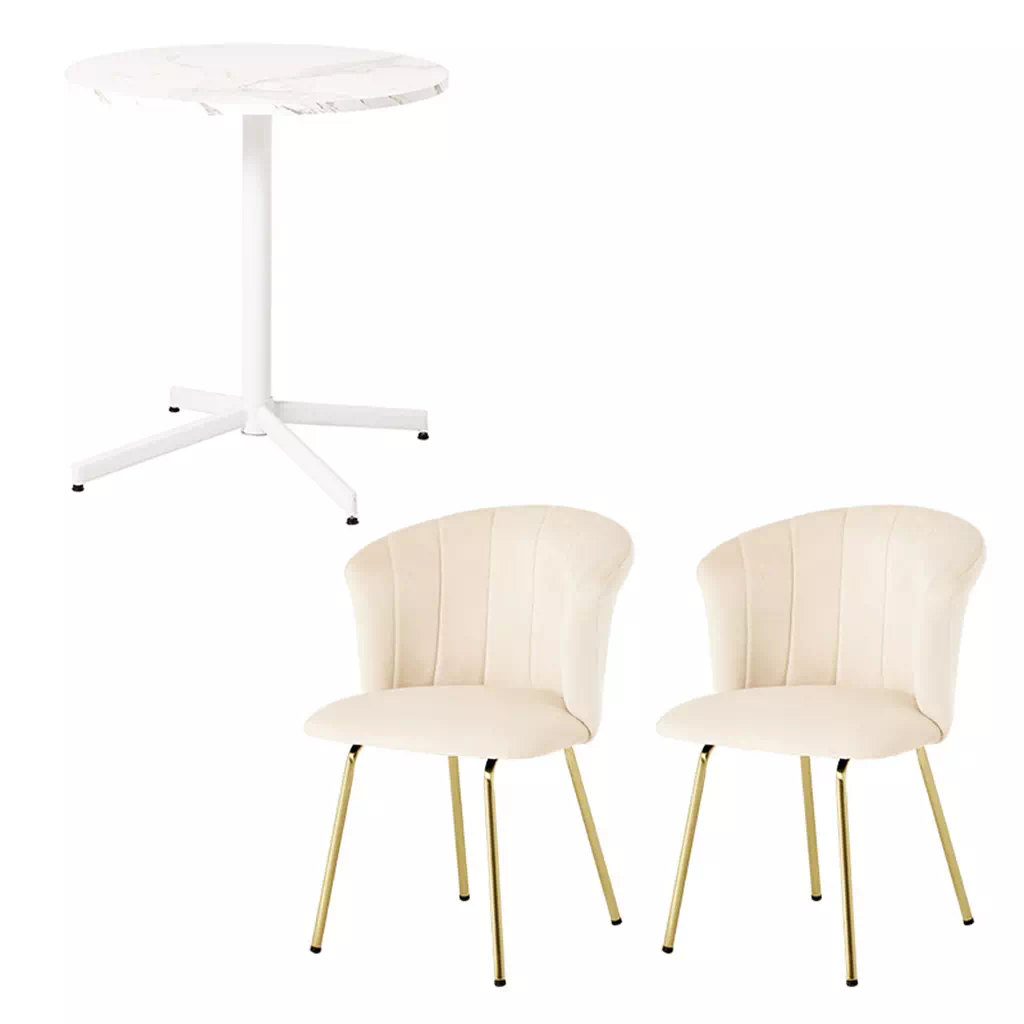 ダイニングテーブルセット ダイニングセット 3点 ダイニングテーブル 65 幅65cm チェア2脚 | 17