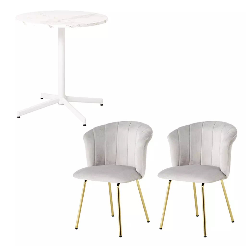 ダイニングテーブルセット ダイニングセット 3点 ダイニングテーブル 65 幅65cm チェア2脚 | 18