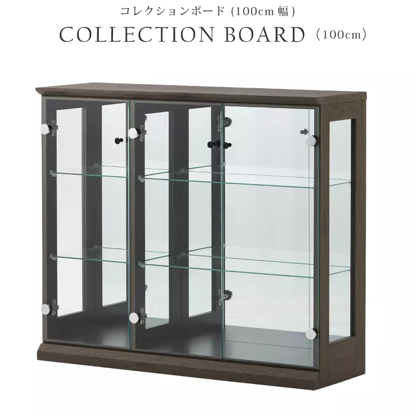 コレクションケース ガラス 幅100cm 高さ83cm ディスプレイラック フィギュアケース ディス | 1