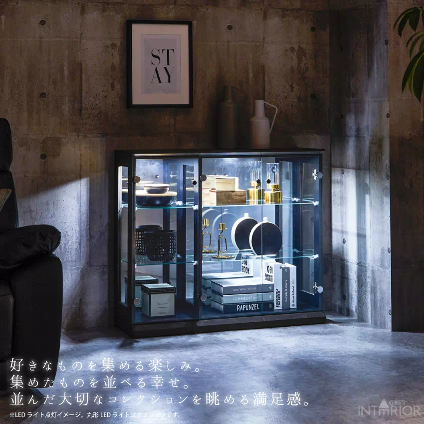 コレクションケース ガラス 幅100cm 高さ83cm ディスプレイラック フィギュアケース ディス | 2