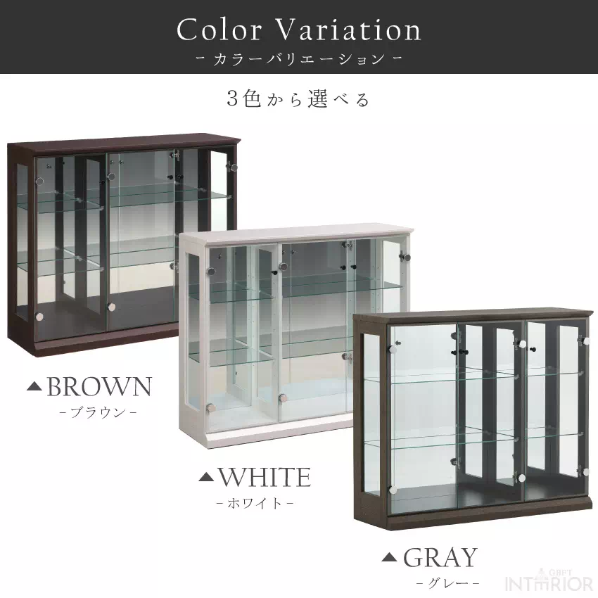 コレクションケース ガラス 幅100cm 高さ83cm ディスプレイラック フィギュアケース ディス | 3