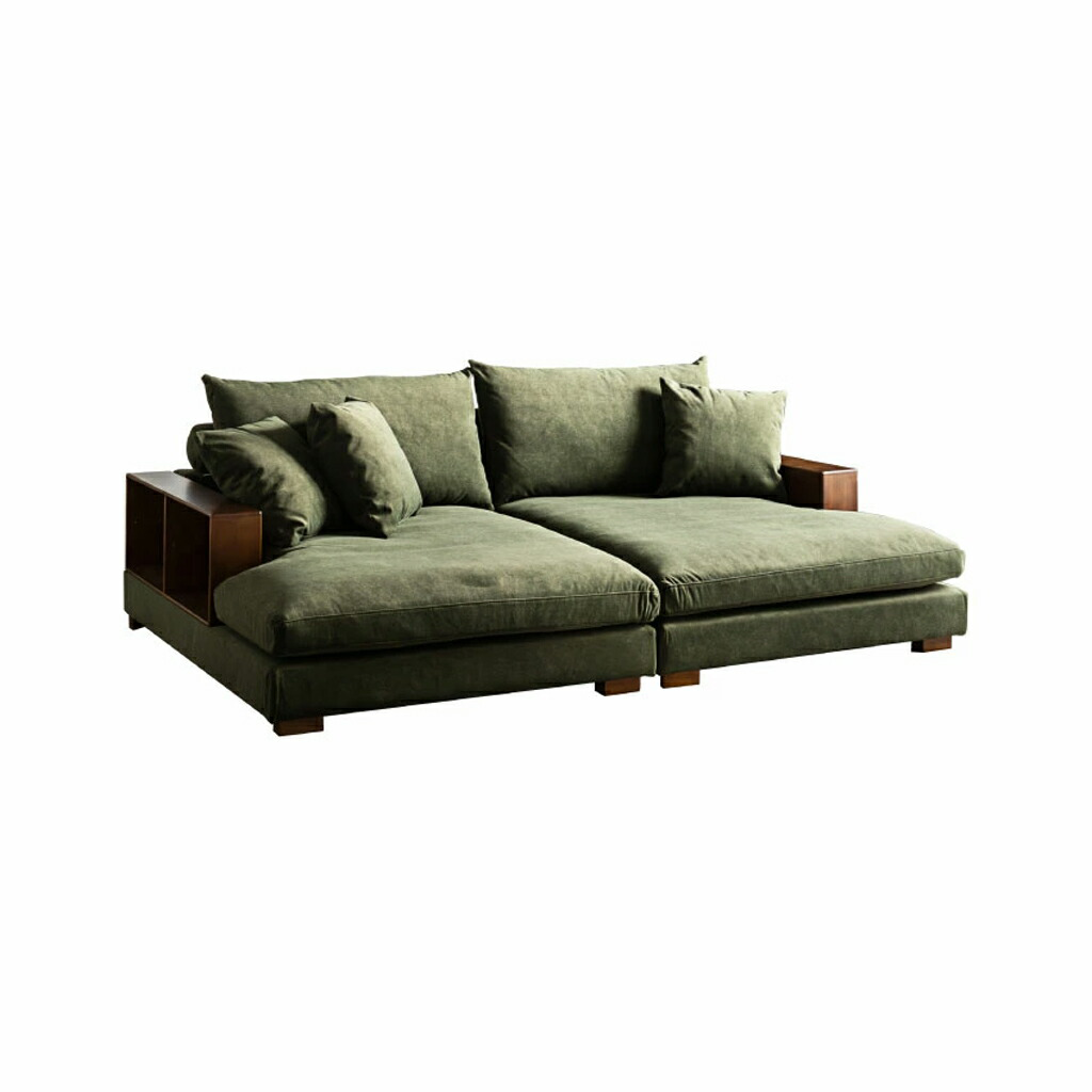 ソファ ペットと一緒に過ごせるソファ おすすめ 3人掛け 収納付き 幅235cm 座面奥行き104c | 18