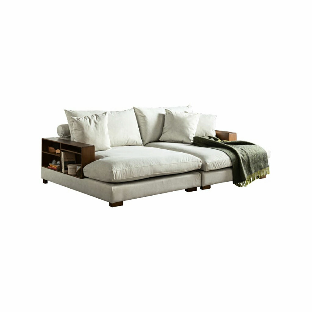 ソファ ペットと一緒に過ごせるソファ おすすめ 3人掛け 収納付き 幅235cm 座面奥行き104c | 19