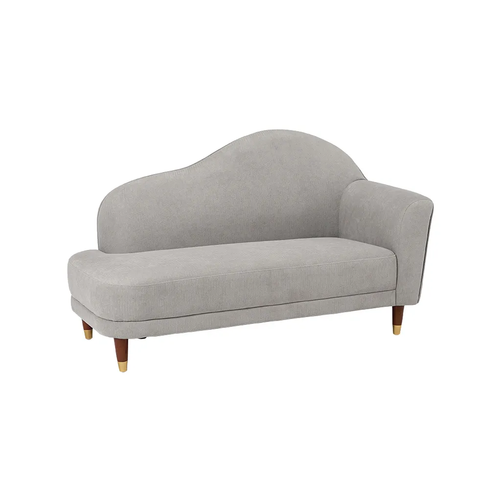 ソファ 2人掛け 幅126cm 左肘 片肘 ファブリック コンパクト ロー