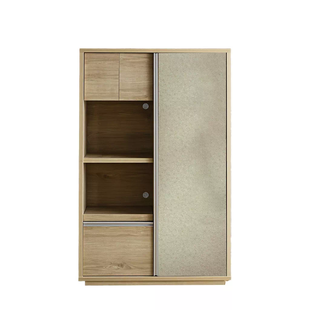 食器棚 キッチンボード 幅120cm 日本製 おすすめ おしゃれ ワイド 奥行き52cm ハイタイプ | 30