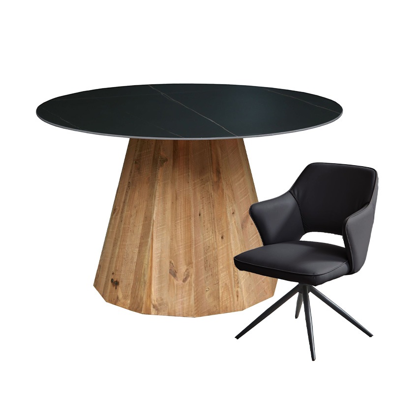 ダイニングテーブル 円形 ダイニング 3人掛け 円形テーブル おしゃれ テーブル 幅120 cm 1 | 17