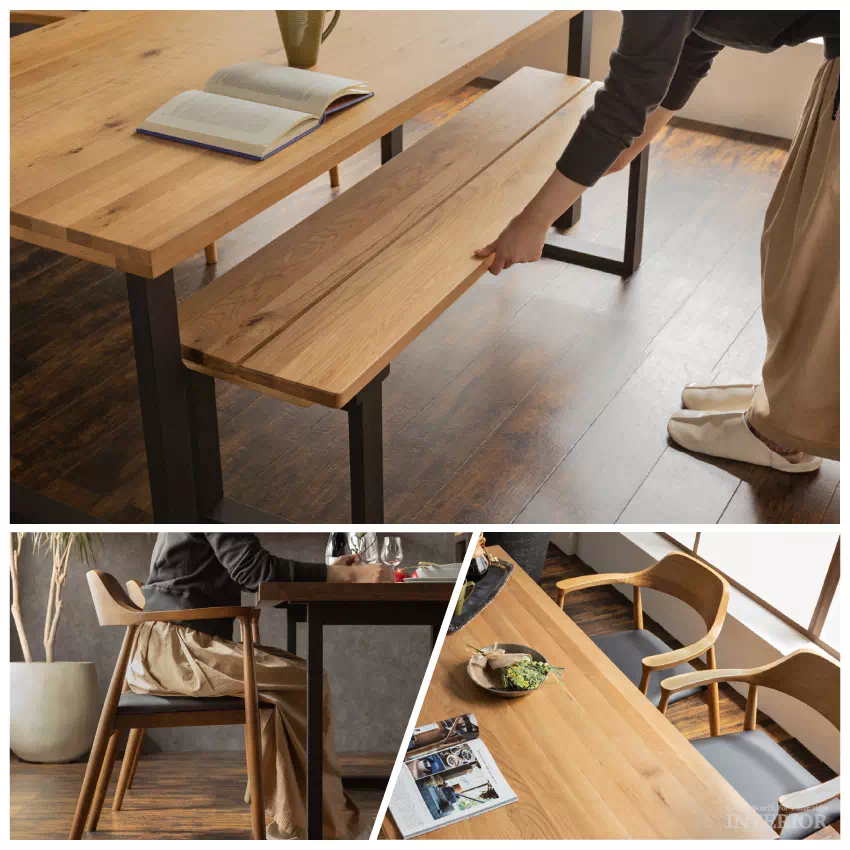 新生活 ダイニングセット 4人 ダイニングテーブルセット 4点セット 4人掛け 北欧 おしゃれ おす | 12