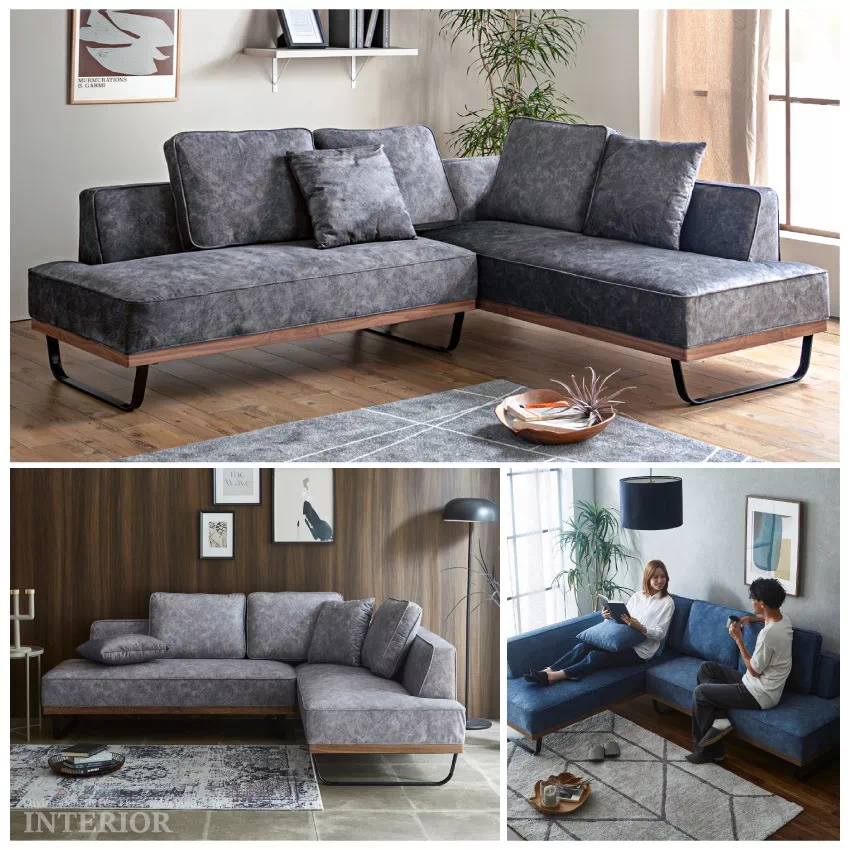 ソファ L字 4人掛け おしゃれ ソファー 北欧 カウチソファー カウチ タンスのゲン ソファ L字 4人掛け おしゃれ ソファー 北欧