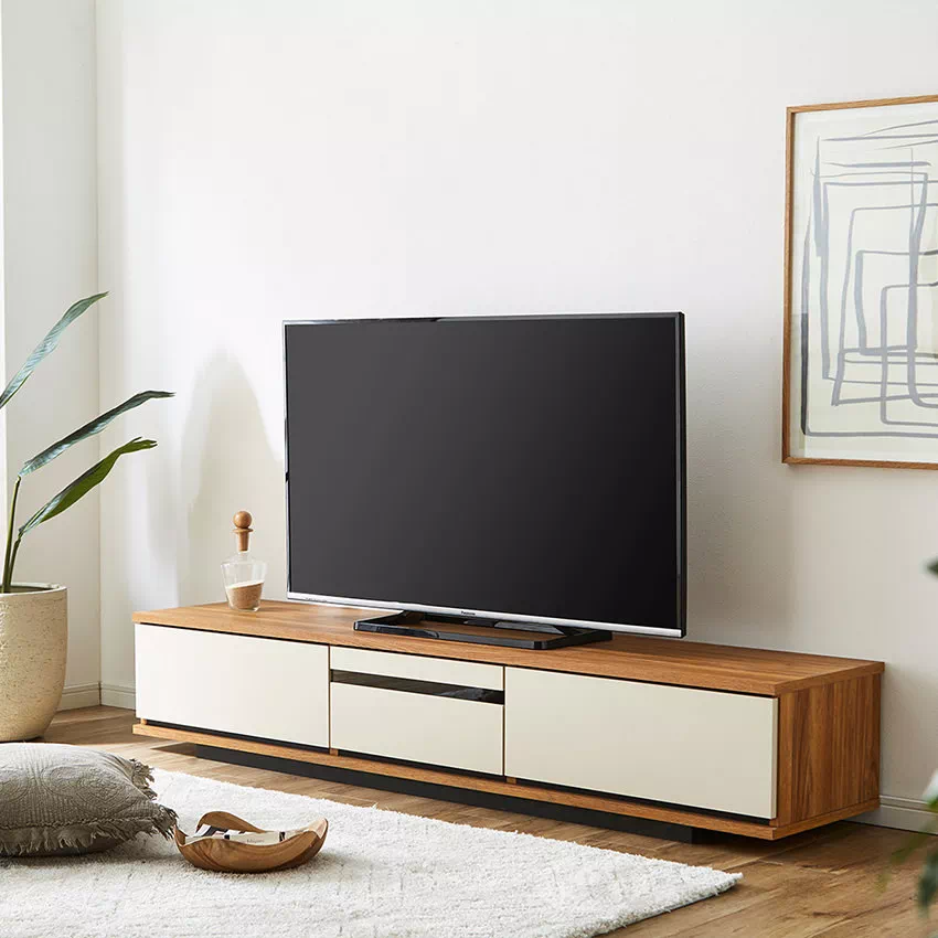 送料無料 テレビ台 180 ナチュラル テレビボード ワイド 保証付 送料無料 テレビ台 180 ナチュラル テレビボード ワイド 脚付き