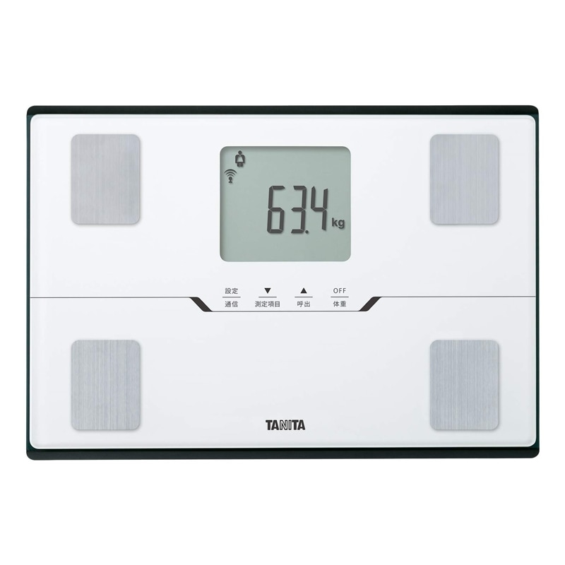 タニタ Tanita 体組成計 スマートフォン通信対応エントリーモデル パールホワイト BC-768 WH