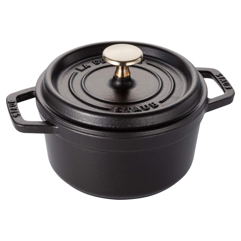 【日本国内正規品】【生涯保証シリアルナンバー付】 ストウブ staub ピコココット ラウンド 16cm ブラック 40509-480