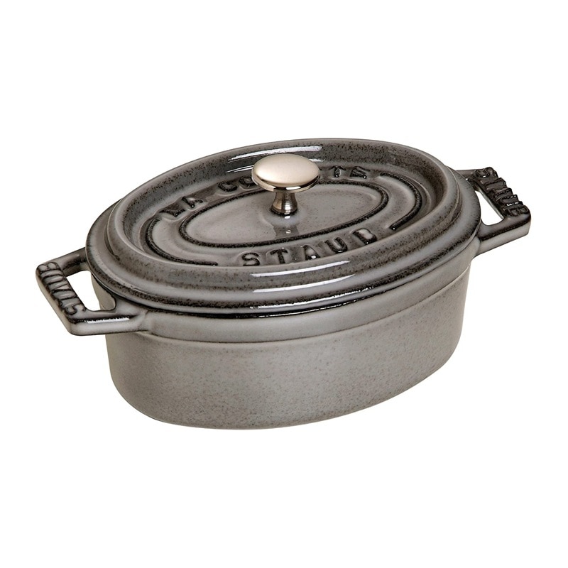 【日本国内正規品】【生涯保証シリアルナンバー付】 ストウブ staub ピコココット オーバル 11cm グレー 40500-116