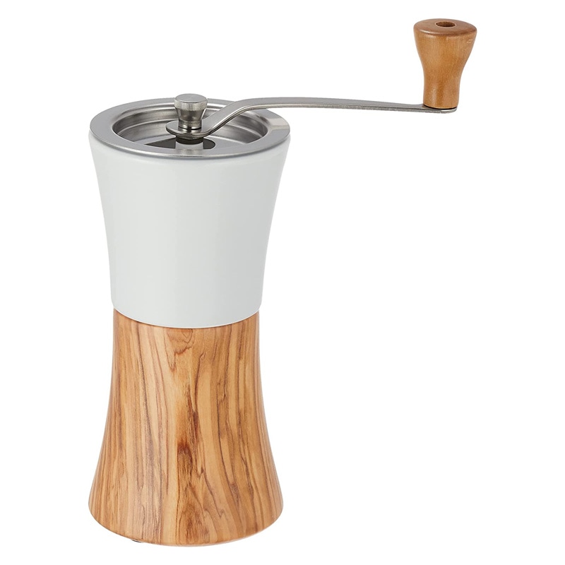 HARIO ハリオ コーヒーミル セラミック コーヒー粉30g オリーブウッド 日本製 セラミックコーヒーミル・ウッド N MCWN-2-OV