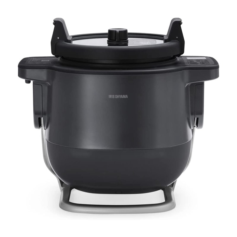 アイリスオーヤマ 自動調理鍋 シェフドラム 4.5L 低温調理 保温 炒める 煮る 揚げる DAC-IA2-H