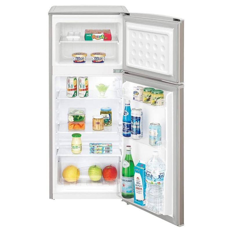 シャープ SHARP 2ドア 冷蔵庫 128L シルバー系 SJ-H13E 一人暮らし向け