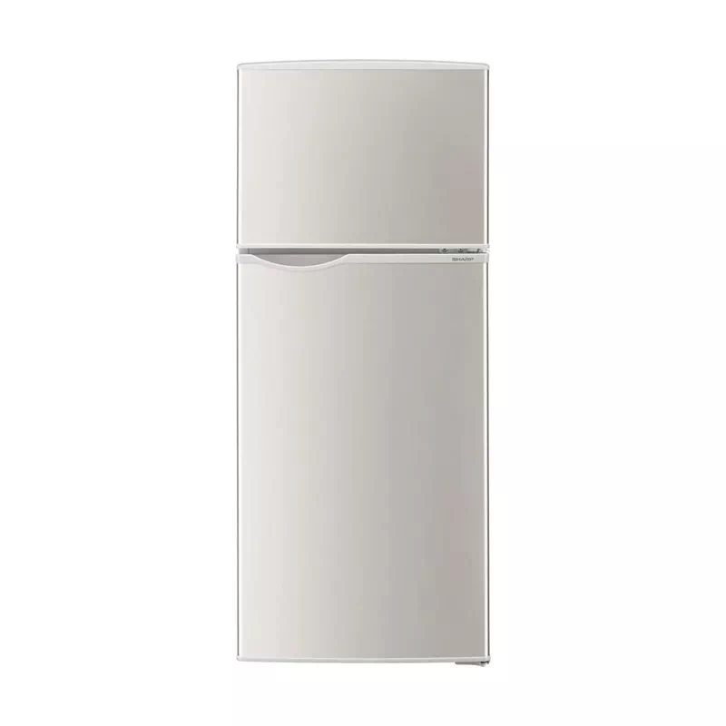 SJ-H13E シャープ 2ドア冷蔵庫 128L 一人暮らし シルバー系
