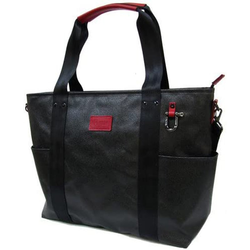 森野帆布 2WAYトートバッグM レッド×ブラック SF-196P-RB 森野帆布 2WAYトートバッグM レッド×ブラック SF-196P-RB | GBFT