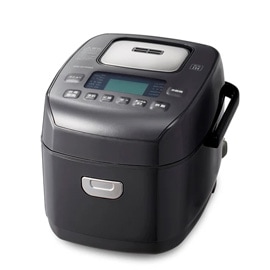 アイリスオーヤマ 米屋の旨み 銘柄炊き 圧力IHジャー炊飯器 3合 ブラック RC-PDA30-B