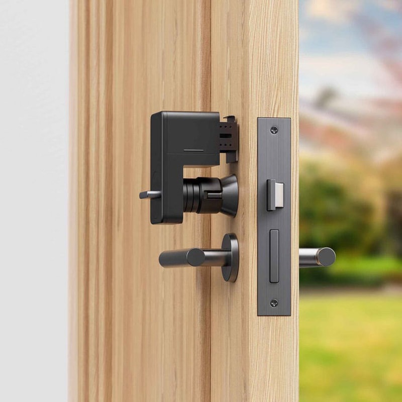 SwitchBot スイッチボット スマートロック ブラック W1601700-GH 玄関 後付けの4枚目画像