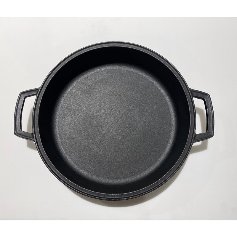 岩鋳 Iwachu すき焼き鍋 ほほえみ 黒焼付 内径25cm IH対応 南部鉄器