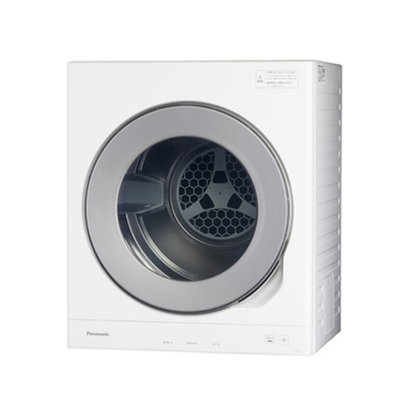 パナソニック Panasonic 電気衣類乾燥機 ホワイト 容量6kg  左開き NH-D605-W