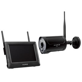 マスプロ ワイヤレスHDカメラセット モニター WHCBL7ML バッテリーレス センサーライト付き
