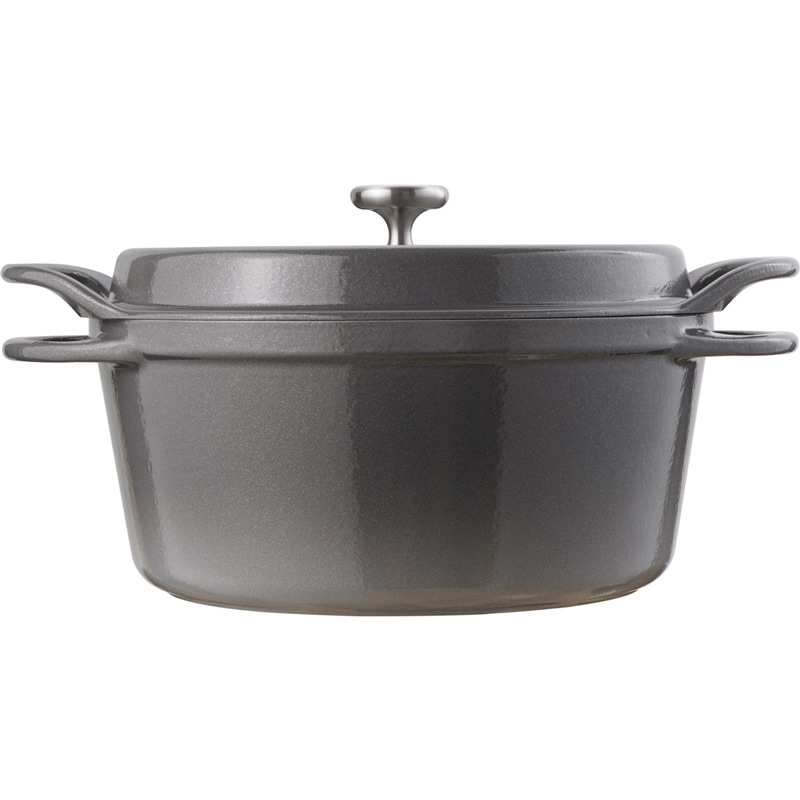 【新品】バーミキュラ オーブンポット22cm パールグレー バーミキュラ オーブンポットラウンド22cm（パールグレー） | 鍋 なべ