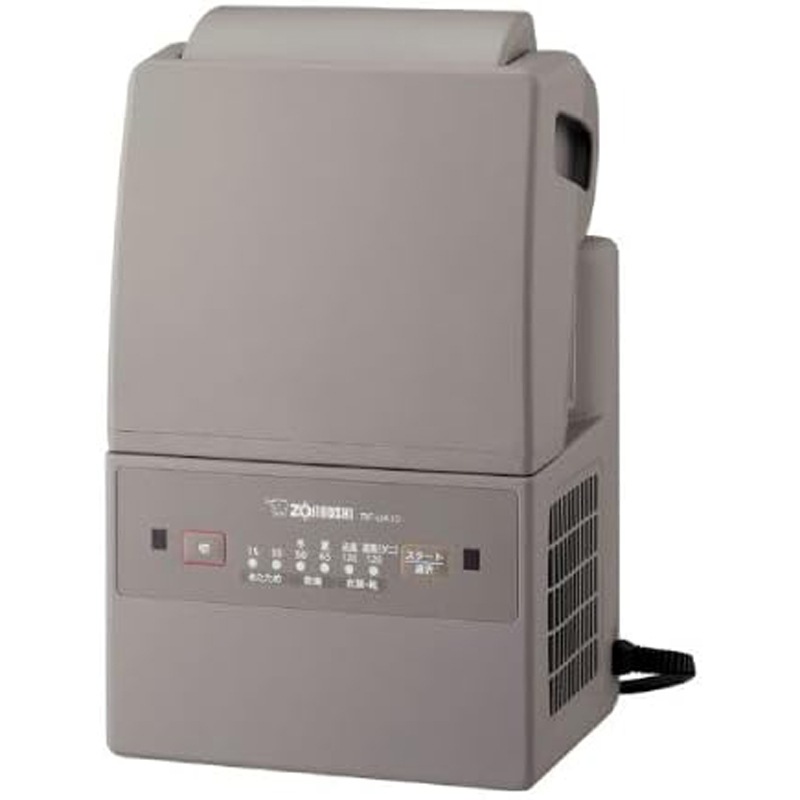 象印 ZOJIRUSHI スマートドライ ふとん乾燥機 グレー エントリーモデル マット＆ホース不要 RF-UA10-HA