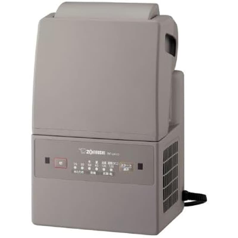 象印 ZOJIRUSHI スマートドライ ふとん乾燥機 グレー エントリーモデル マット＆ホース不要 RF-UA10-HA