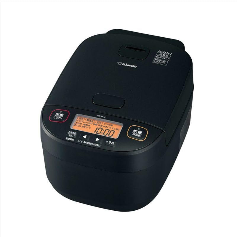 象印 ZOJIRUSHI 極め炊き 圧力IH炊飯ジャー ブラック 5.5合炊き NW-YA10-BA