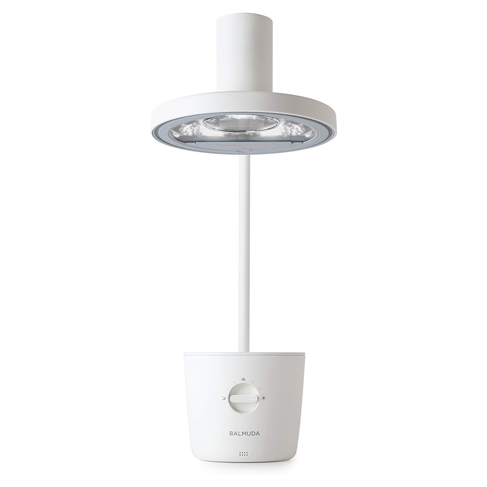 BALMUDA The Light デスクライト 太陽光LED 学習・読書用 ホワイト L03A-WH