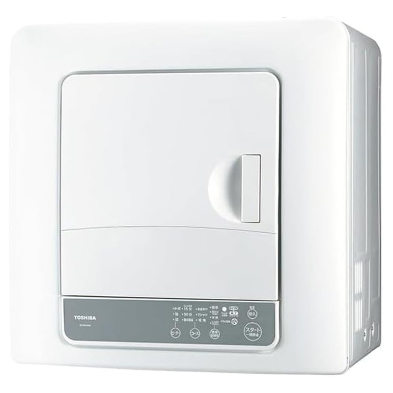 東芝 TOSHIBA 衣類乾燥機 ピュアホワイト ED-60A4-W