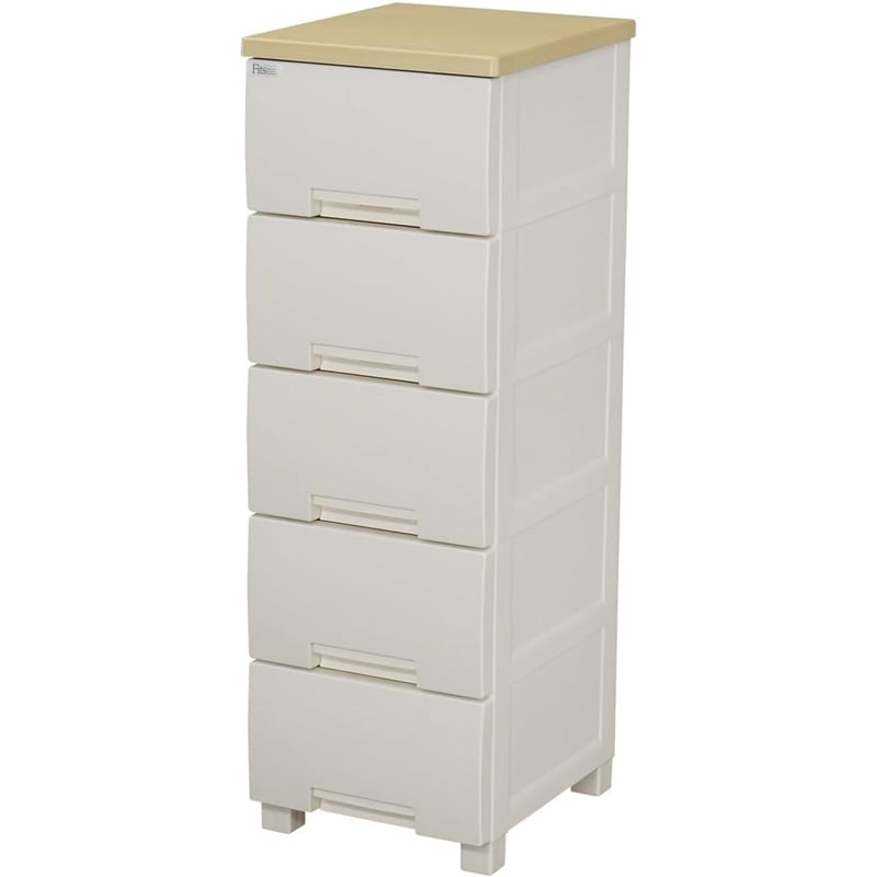 天馬 Tenma フィッツプラス チェスト 5段 メープル 幅35cm F3505