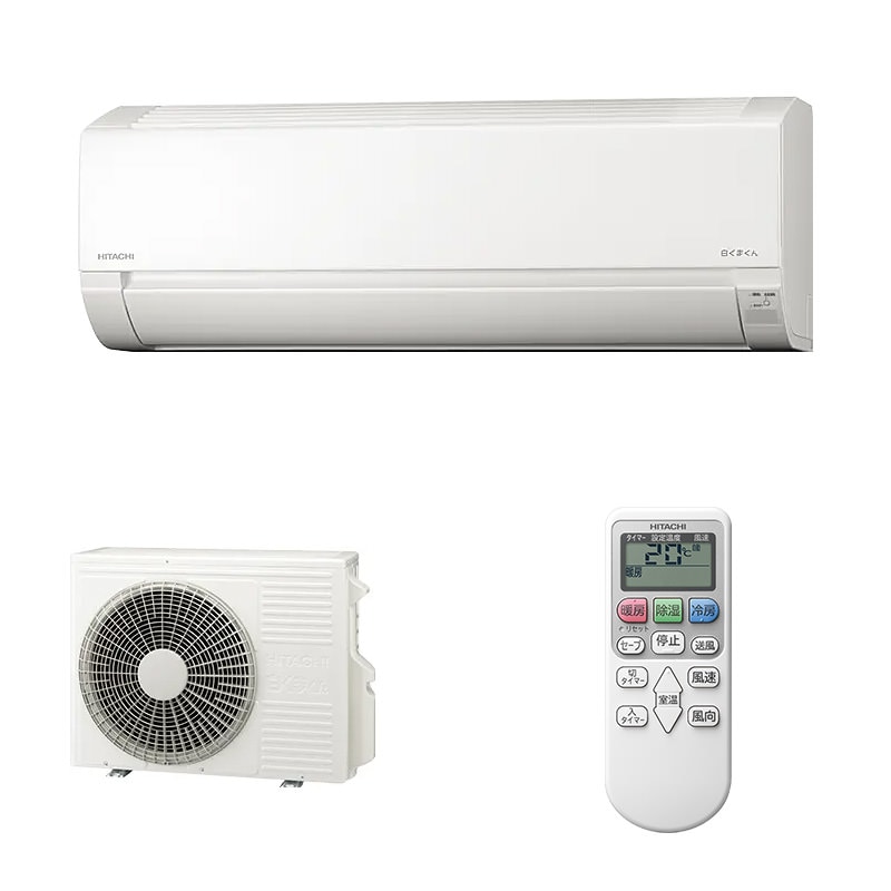 日立 エアコン HITACHI ルームエアコン 白くまくん AJシリーズ スターホワイト 主に14畳用 4.0kW RAS-AJ40R2(W) 【HITACHI】【14畳】