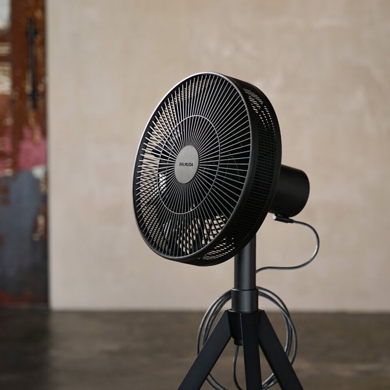 バルミューダ BALMUDA GreenFan Studio オールシーズンファン ブラック 扇風機 AGR01JP-BK