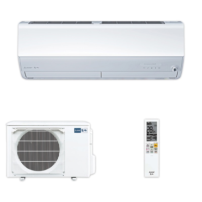 三菱 エアコン 三菱電機 MITSUBISHI ELECTRIC ルームエアコン 霧ヶ峰 Zシリーズ ピュアホワイト 主に8畳 2.5kW用 MSZ-ZXV2524-W 2024年モデル 【Mitsubishi】【8畳】