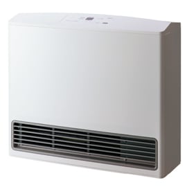 【プロパンガス用】 ノーリツ ガスファンヒーター 木造15畳 コンクリート21畳 LPガス スノーホワイト GFH-5803S-W5-LPG