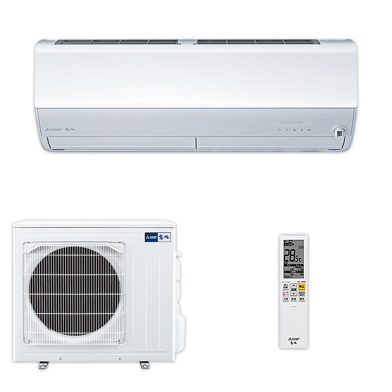 三菱 エアコン 三菱電機 MITSUBISHI ELECTRIC ルームエアコン 霧ヶ峰 Zシリーズ ピュアホワイト 主に18畳 5.6kW用 MSZ-ZW5624S-W 2024年モデル 【Mitsubishi】【18畳】