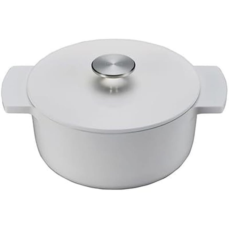 リンナイ Rinnai 無水調理鍋 レジェロ ホワイト 22cm RBO-MN22A(WH)