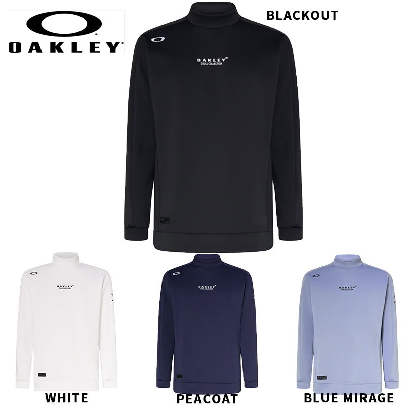 オークリー OAKLEY モダン SKULL ENDEAVOR LS MOCK 3.0 BLACKOUT WHITE PEACOAT BLUE MIRAGE S～Lサイズ