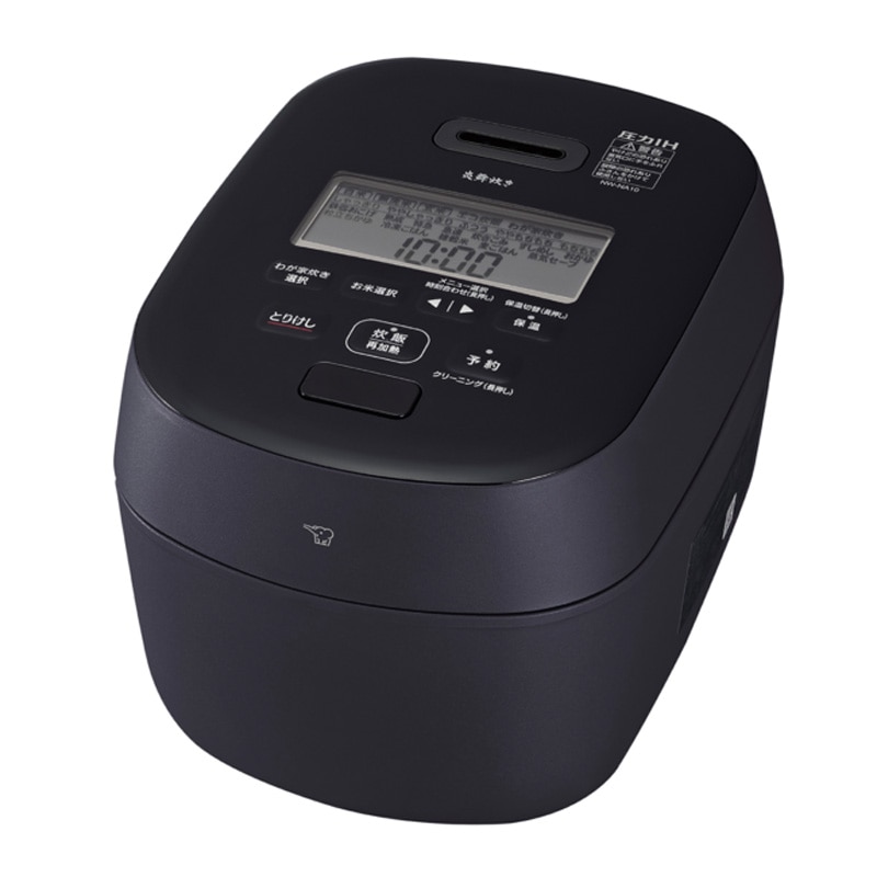 象印 ZOJIRUSHI 圧力IH炊飯ジャー 炊飯器 炎舞炊き スレートブラック 5.5合 NW-NA10-BZ