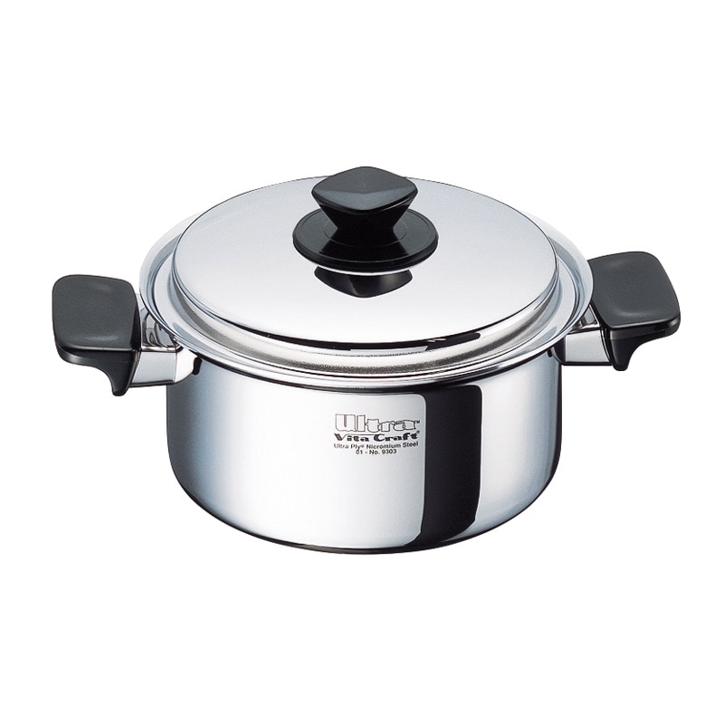 ミユミユです。着払い　ビタクラフト　ウルトラ　9303 両手鍋　19センチ ビタクラフト 両手鍋 ウルトラ 3.0L 19cm 9303 | GBFT Online 公式通販