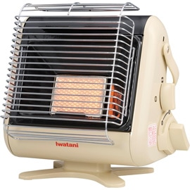 イワタニ カセットガスストーブ マイ暖III アイボリー CB-STV-MYD3