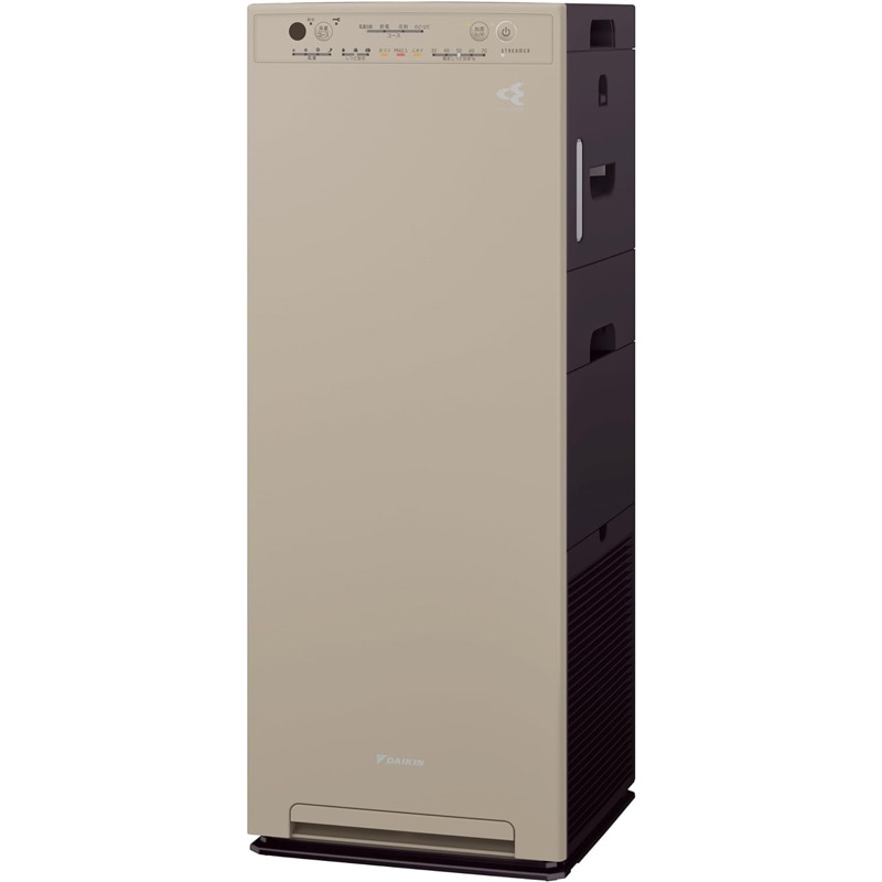 ダイキン DAIKIN 加湿 空気清浄機 カームベージュ 25畳 ストリーマ スリム 静音設計 強力吸引 MCK555A-C